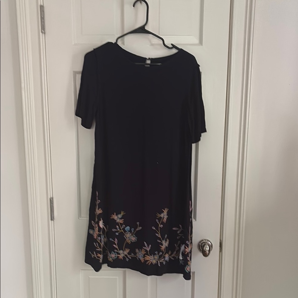LOFT Navy Dress